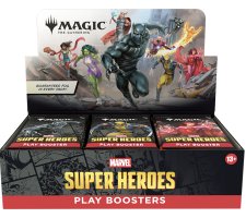 Marvel Super Heroes Play Booster Box sealed product