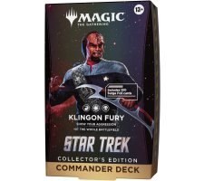 Star Trek Collector's Edition Commander Deck: Klingon Fury sealed product