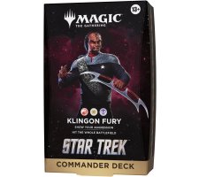 Star Trek Commander Deck: Klingon Fury sealed product