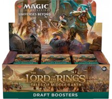 The Lord of the Rings Tales of Middle earth Draft Booster Box sealed product