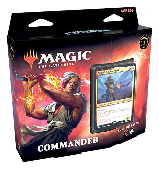 Commander Legends Commander Deck Arm for Battle sealed product