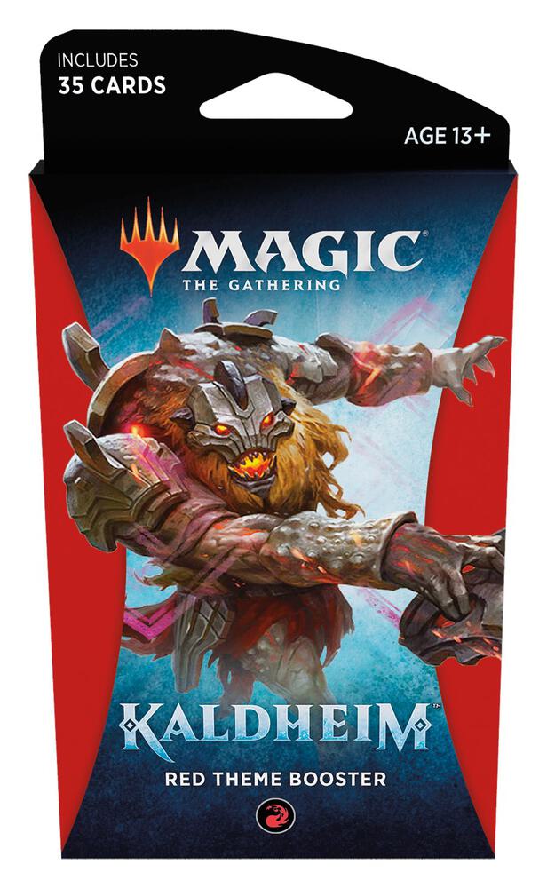 Kaldheim Theme Booster Red sealed product