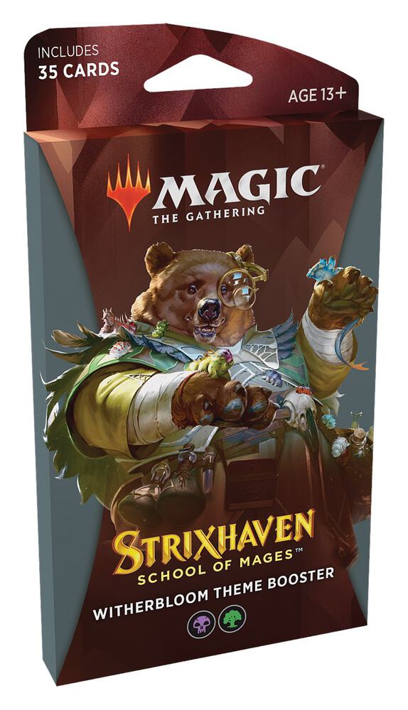 Strixhaven School of Mages Theme Booster Pack Witherbloom sealed product