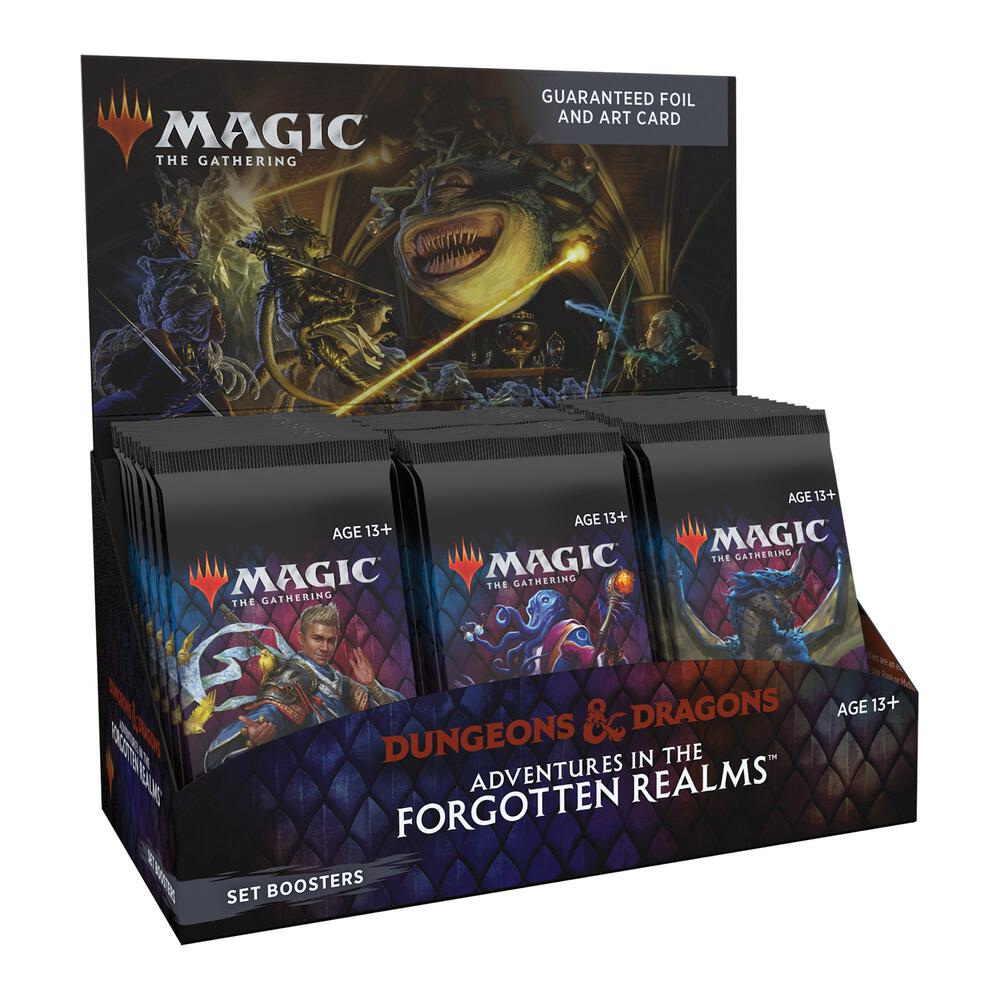 Adventures in the Forgotten Realms Set Booster Box sealed product