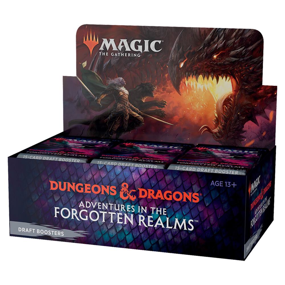 Adventures in the Forgotten Realms Draft Booster Box sealed product