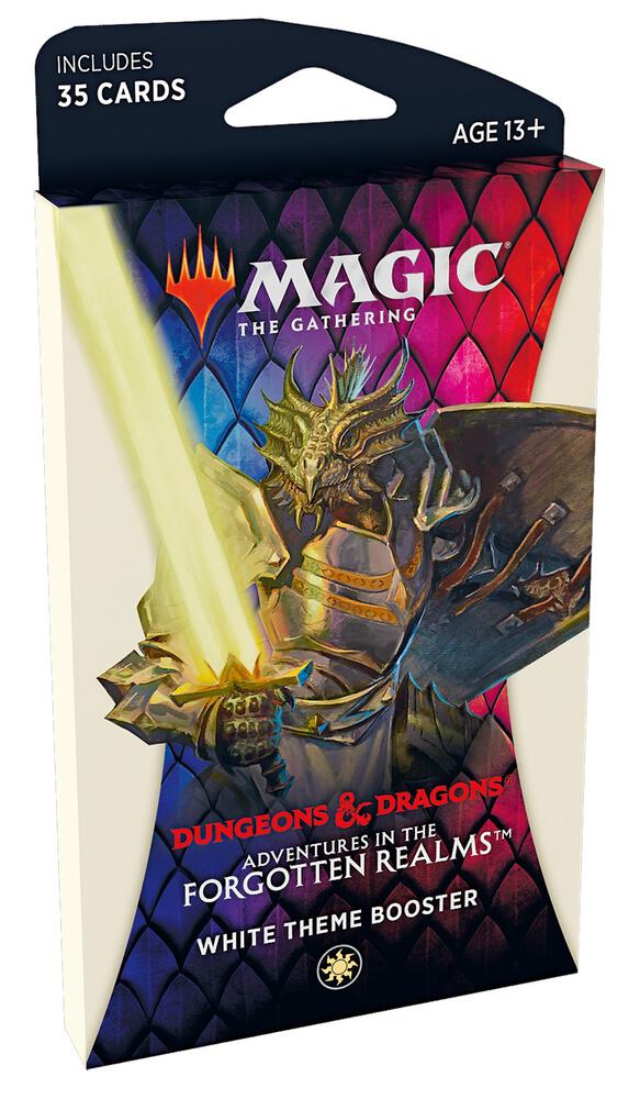 Adventures in the Forgotten Realms Theme Booster White sealed product