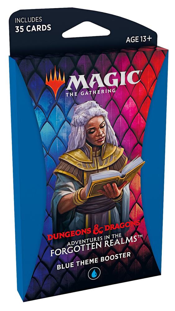 Adventures in the Forgotten Realms Theme Booster Blue sealed product