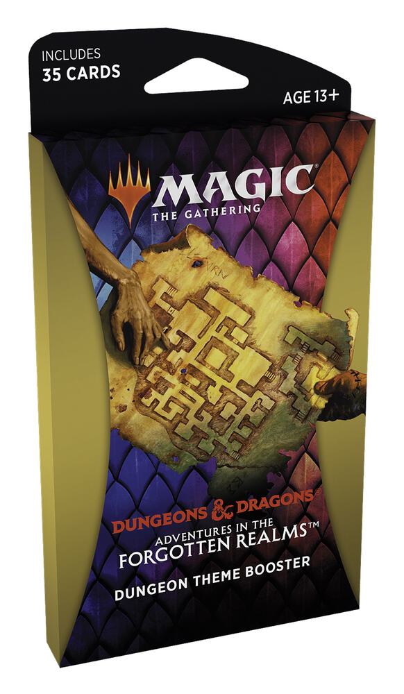Adventures in the Forgotten Realms Theme Booster Dungeon Theme sealed product