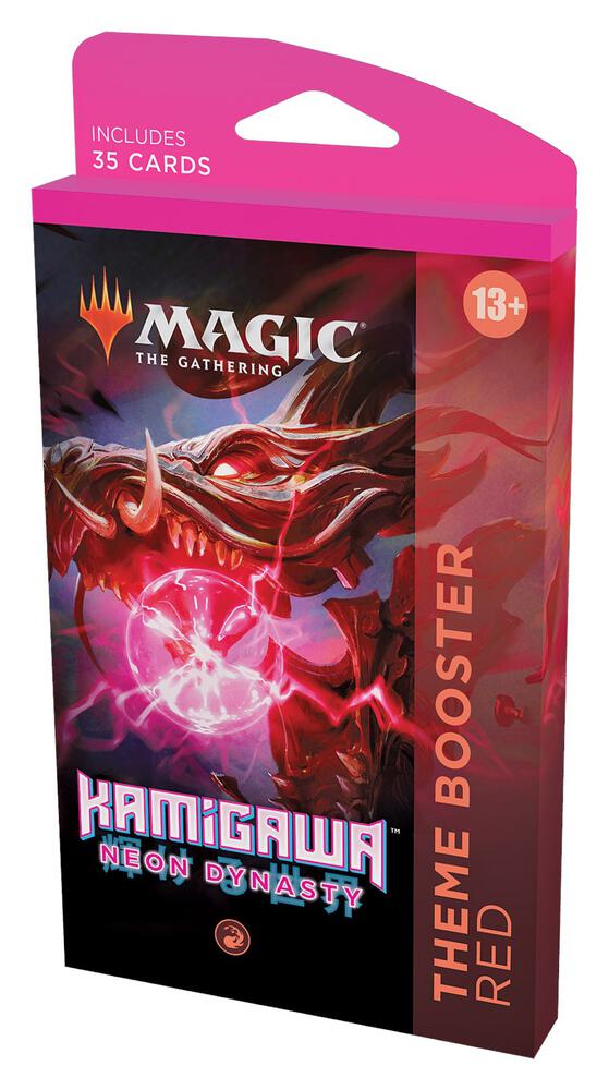 Kamigawa Neon Dynasty Theme Booster Red sealed product