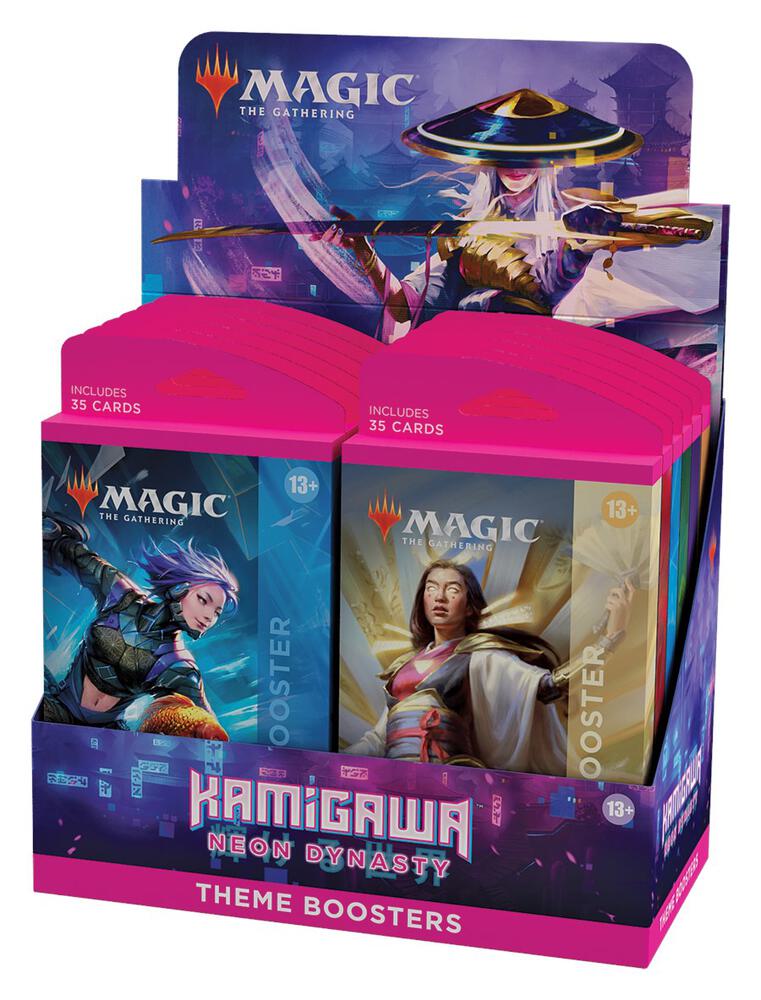 Kamigawa Neon Dynasty Theme Booster Box sealed product