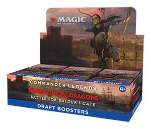 Commander Legends Battle for Baldurs Gate Draft Booster Box sealed product