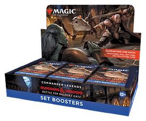 Commander Legends Battle for Baldurs Gate Set Booster Box sealed product