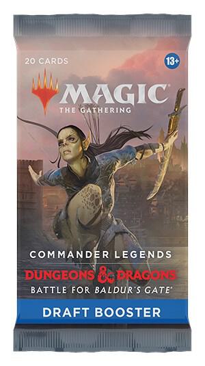 Commander Legends Battle for Baldurs Gate Draft Booster Pack sealed product