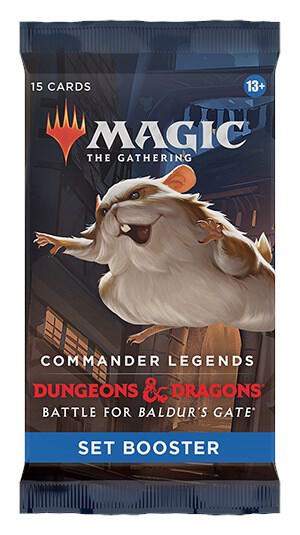 Commander Legends Battle for Baldurs Gate Set Booster Pack sealed product