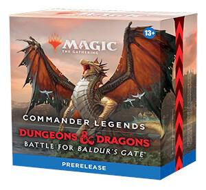 Commander Legends Battle for Baldurs Gate Prerelease Pack sealed product