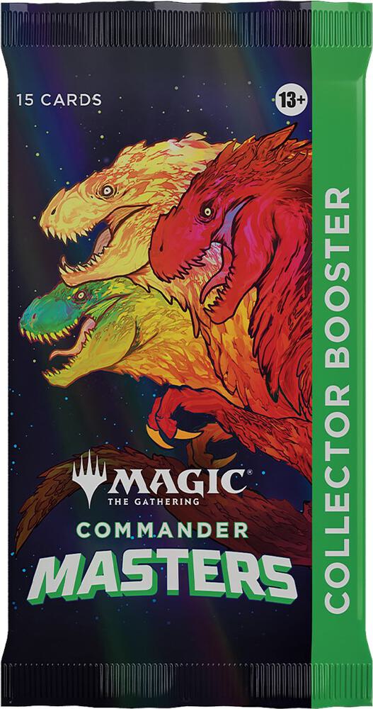 Commander Masters Collector Booster Pack sealed product