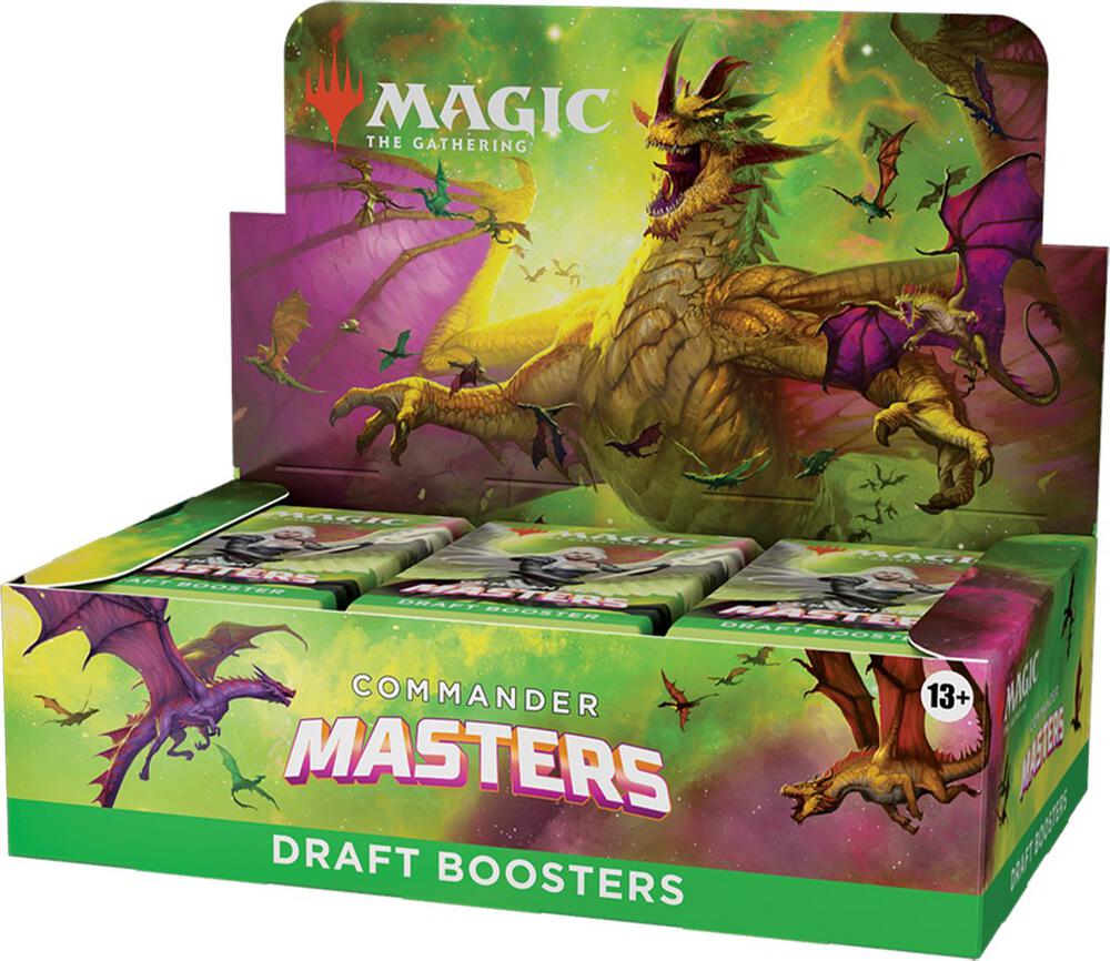 Commander Masters Draft Booster Box sealed product