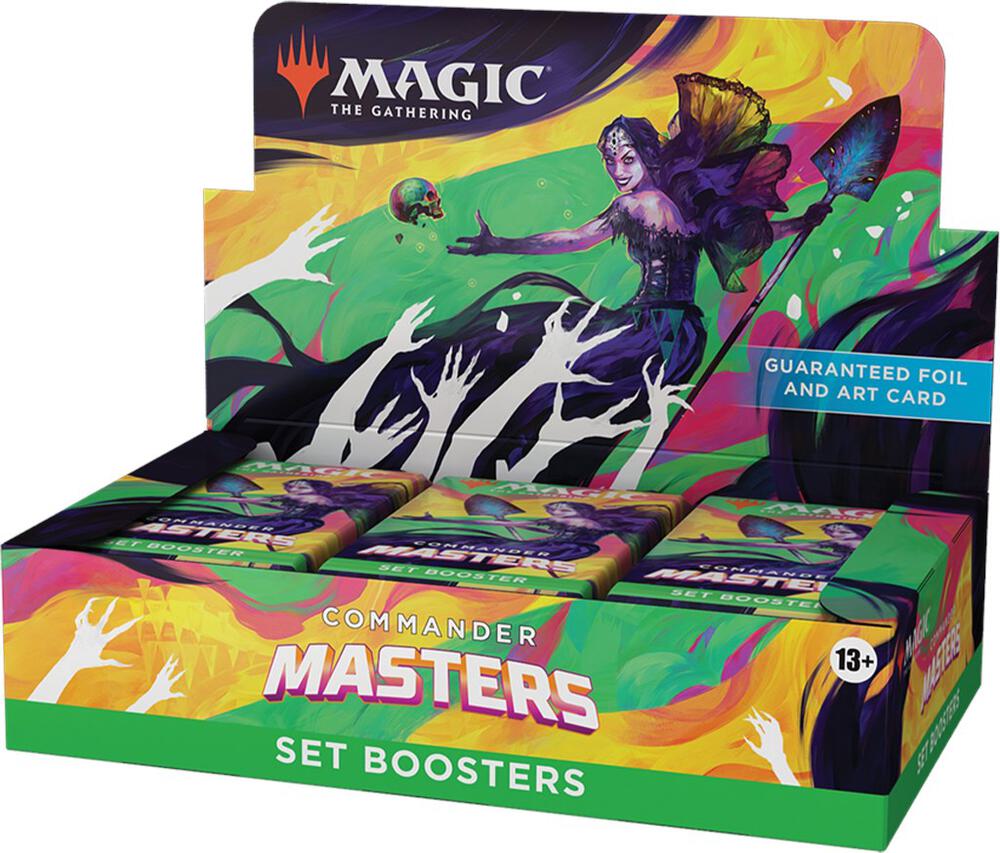 Commander Masters Set Booster Box sealed product
