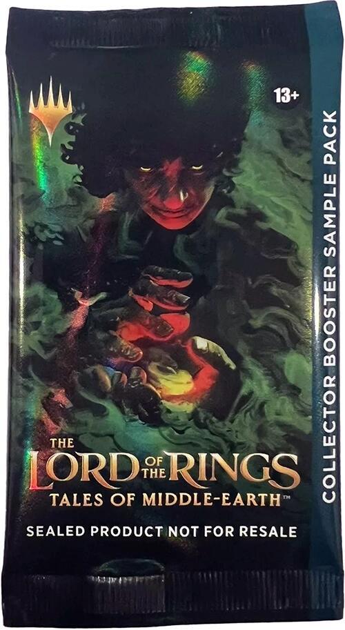The Lord of the Rings Tales of Middle earth Collector Booster Sample Pack sealed product