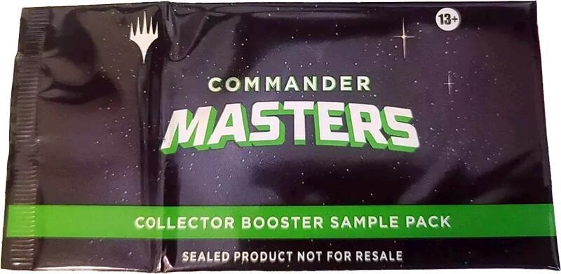 Commander Masters Collector Booster Sample Pack sealed product