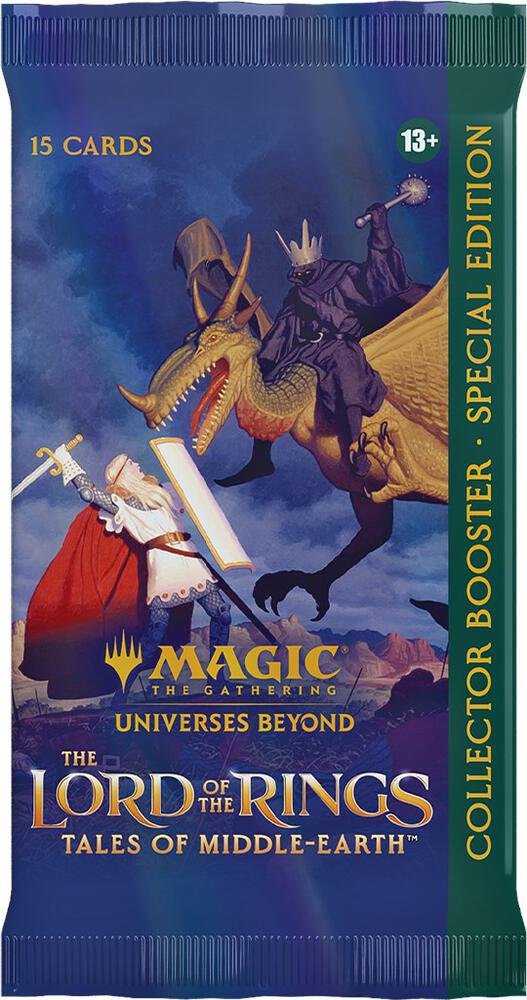 The Lord of the Rings Tales of Middle earth Special Edition Collector Booster Pack sealed product