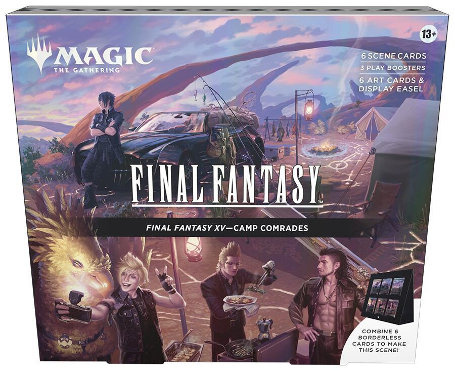 Final Fantasy Scene Box Camp Comrades sealed product