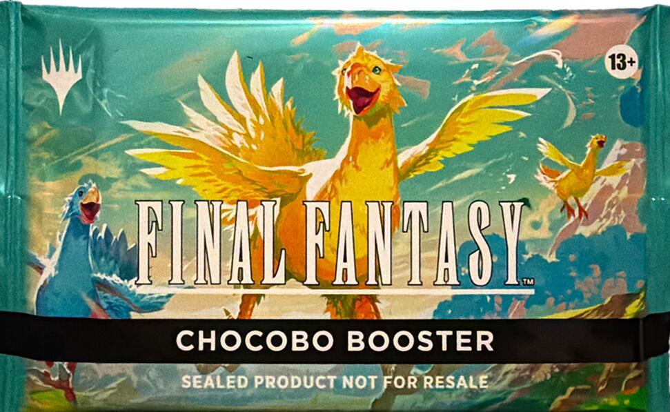 Final Fantasy Chocobo Booster Pack sealed product