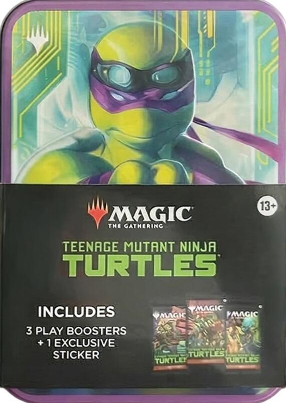Teenage Mutant Ninja Turtles Tin Donatello sealed product