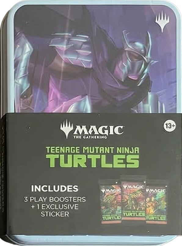 Teenage Mutant Ninja Turtles Tin Shredder sealed product
